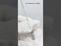 Изготовленные на заказ ветеринарные инъекционные иглы из нержавеющей стали - иглы для подкожных инъекций для вакцин для животных и ветеринаров